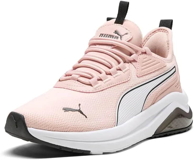 PUMA Womens Amplifier Soft Lace Up Sneakers Shoes Casual - Pink