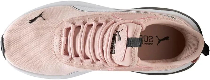PUMA Womens Amplifier Soft Lace Up Sneakers Shoes Casual - Pink