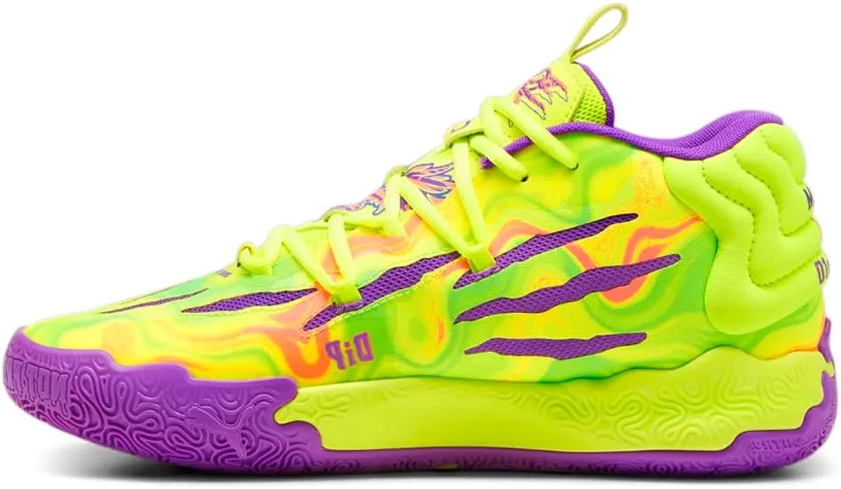 Puma Womens Mb.03 Spark Basketball Sneakers Shoes - Yellow