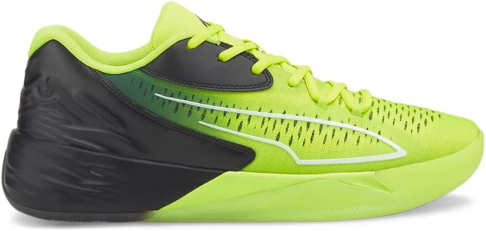 Puma Womens Stewie 1 Quiet Fire Basketball Sneakers Shoes - Yellow