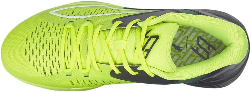 Puma Womens Stewie 1 Quiet Fire Basketball Sneakers Shoes - Yellow