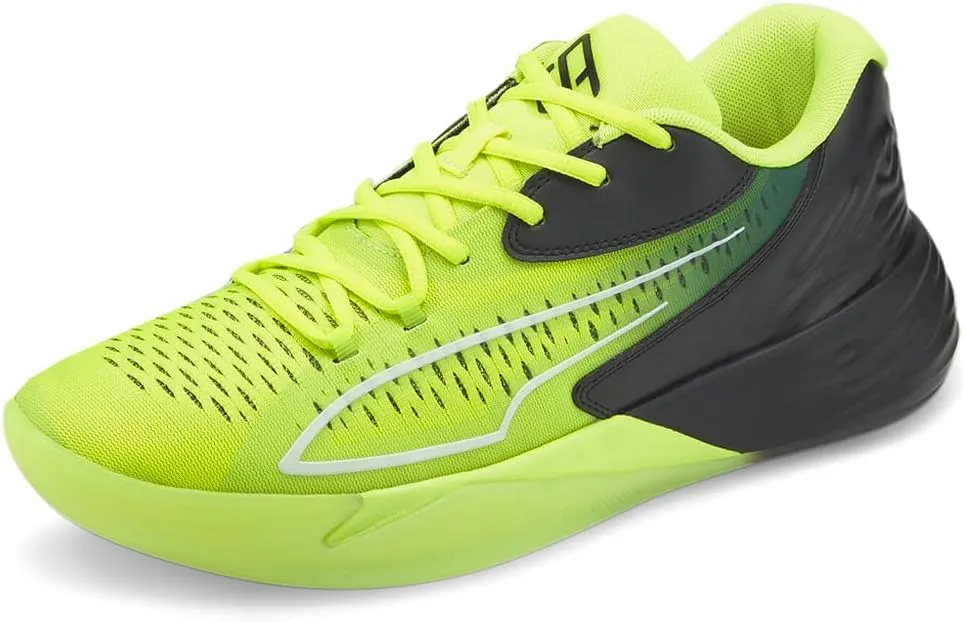 Puma Womens Stewie 1 Quiet Fire Basketball Sneakers Shoes - Yellow