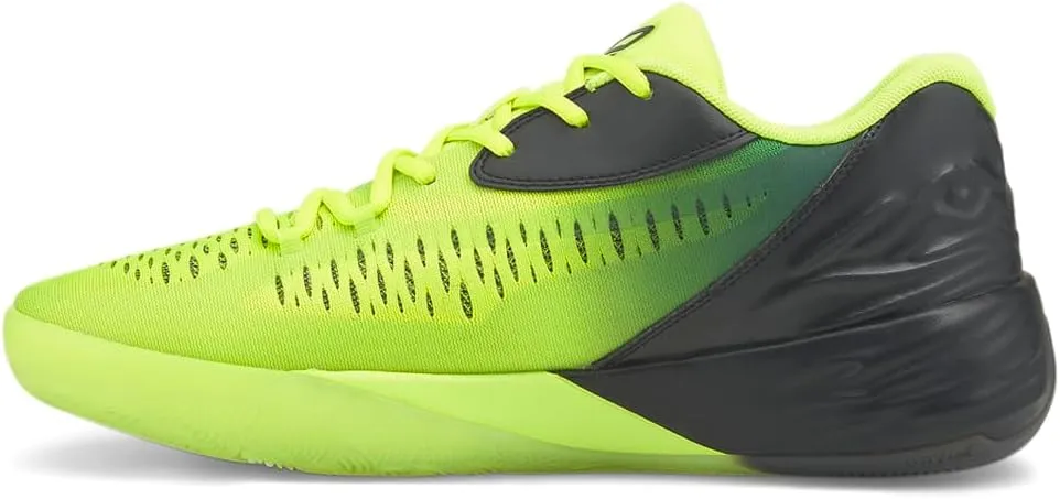 Puma Womens Stewie 1 Quiet Fire Basketball Sneakers Shoes - Yellow