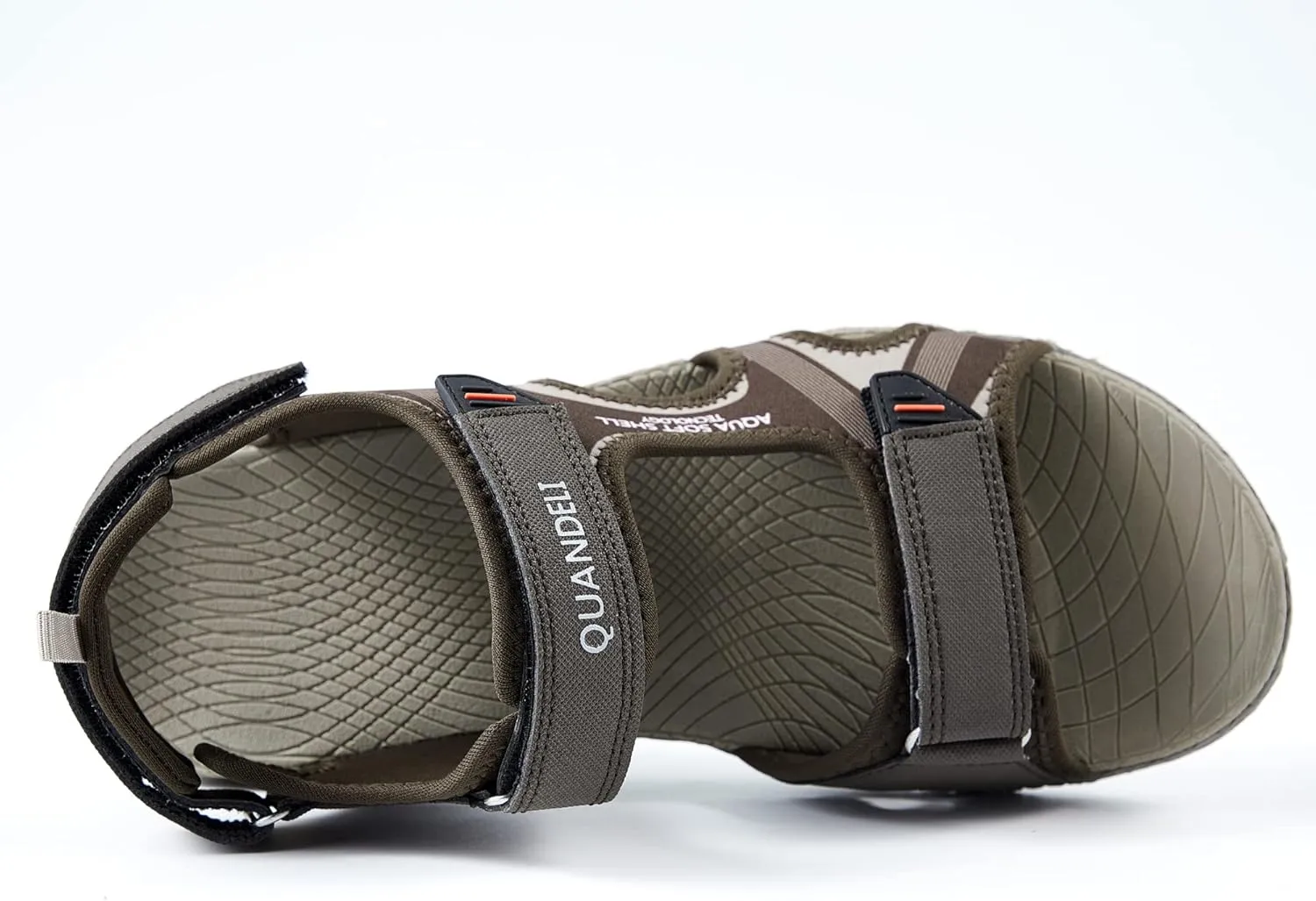 QUANDELI Men's Sport Sandals, Open Toe Water Sandals with Arch Support Waterproof Lightweight Casual Athletic Sandals for Outdoor Beach Travel Summer
