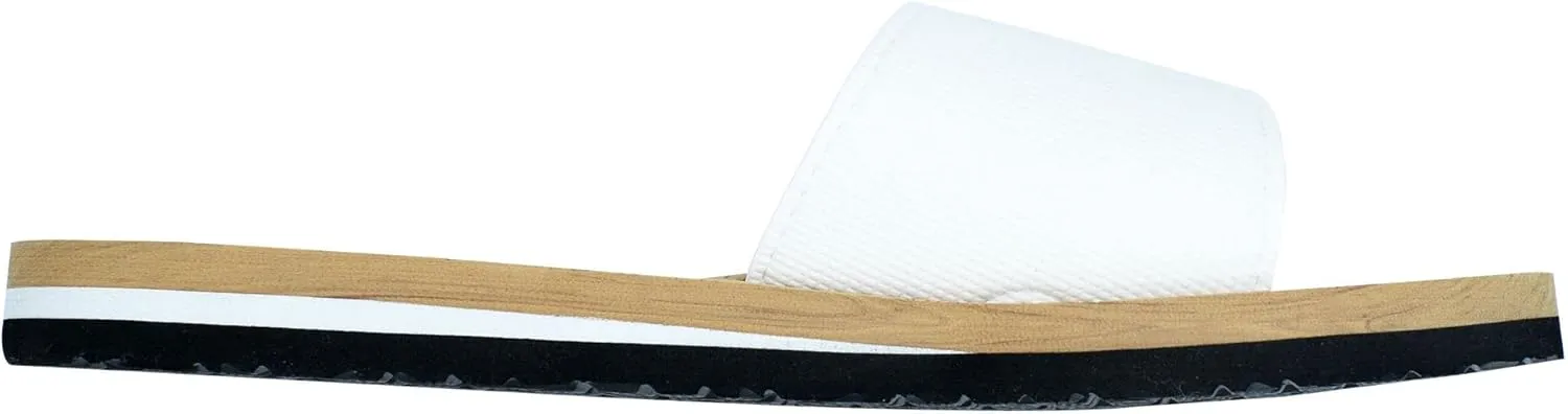 Qwave Womens Slides - Boho Style - 4 Color Options - Comfortable Slides Shoes for Women - Flat Ladies Sandals