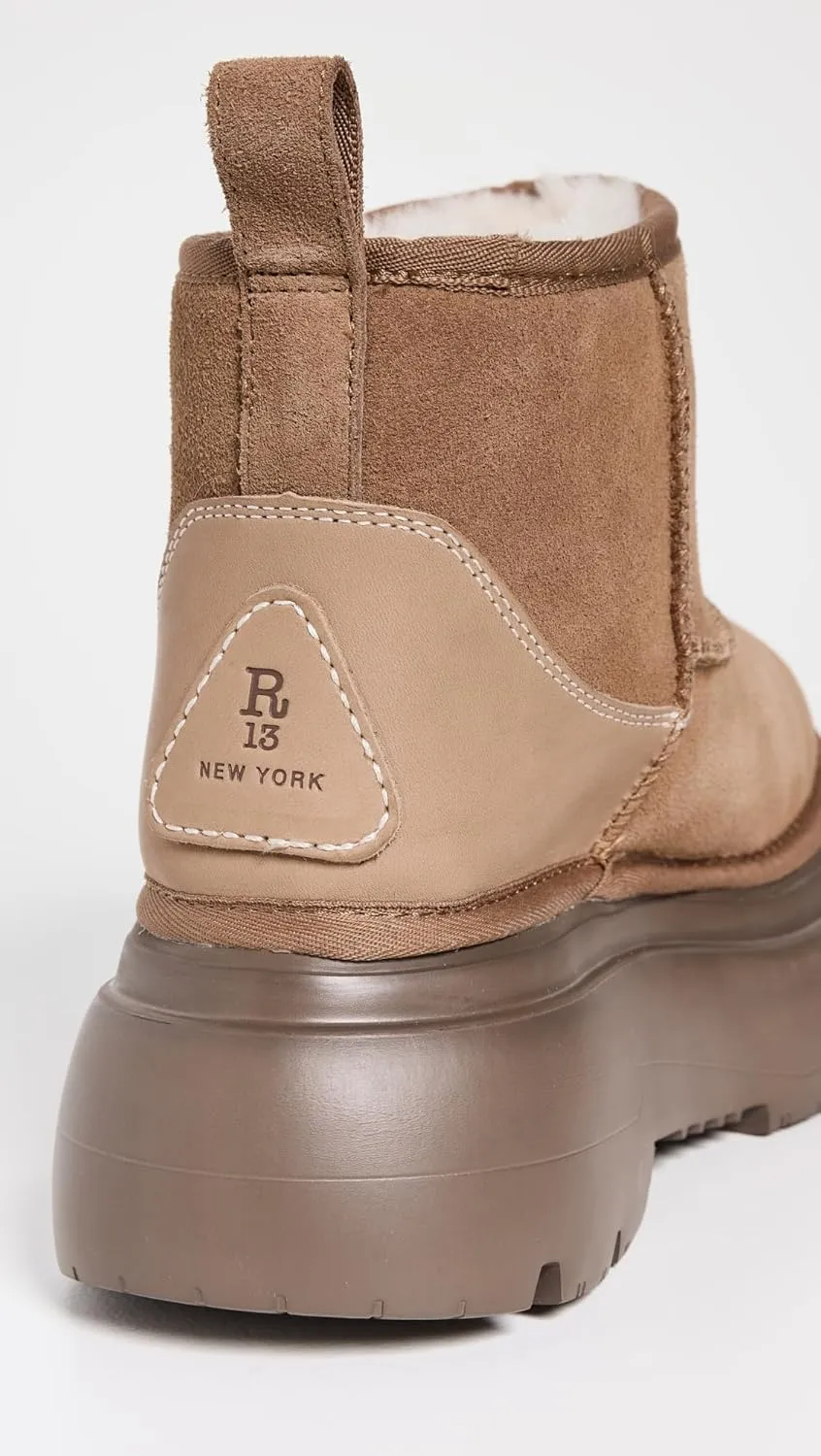 R13 Women's Chunky Shearling Boots