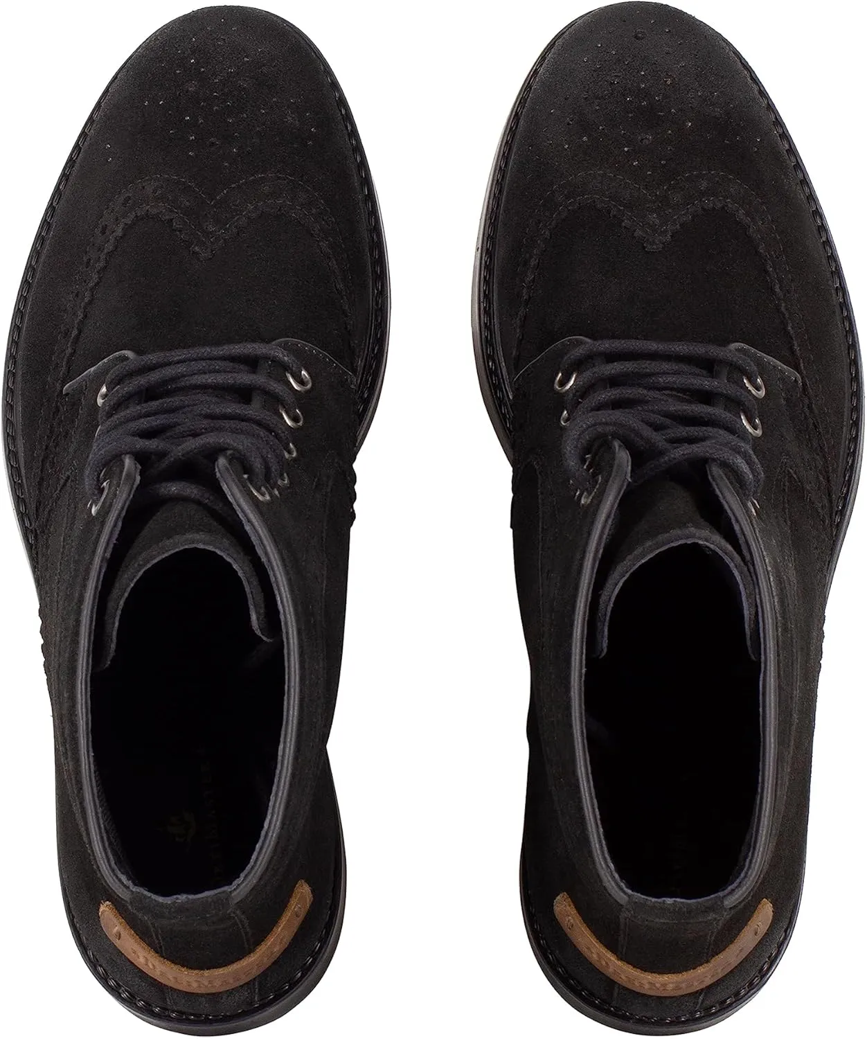 RABINE Men's Classic Brogue Ankle Boots