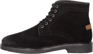 RABINE Men's Classic Brogue Ankle Boots