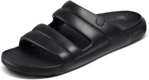 REEF Oasis Two-Bar Men's Waterproof Slide Sandal, Lightweight and Flexible, Arch Support
