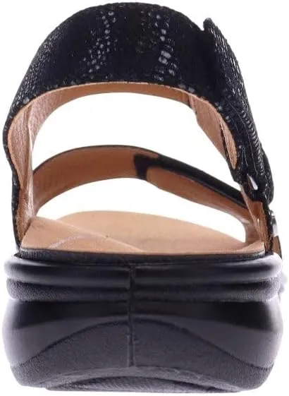 Revere Como Women’s Sandals with Back Strap - Premium Leather, Adjustable Fit, Orthotic-Friendly, Shock-Absorbing - Stylish & Comfortable for Travel & Daily Wear