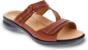 Revere Rio Women's Slide Sandals - Luxurious Leather with Superior Arch Support and Fully Adjustable Fit