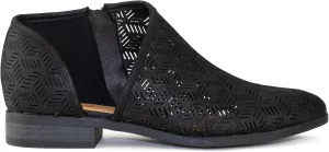 RF ROOM OF FASHION Women's Open Shank Almond Toe Slip On Loafers Ankle Booties
