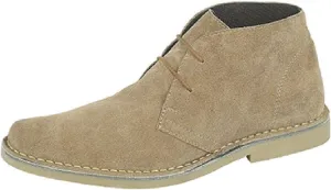 Roamers Mens Real Suede Classic Desert Boots