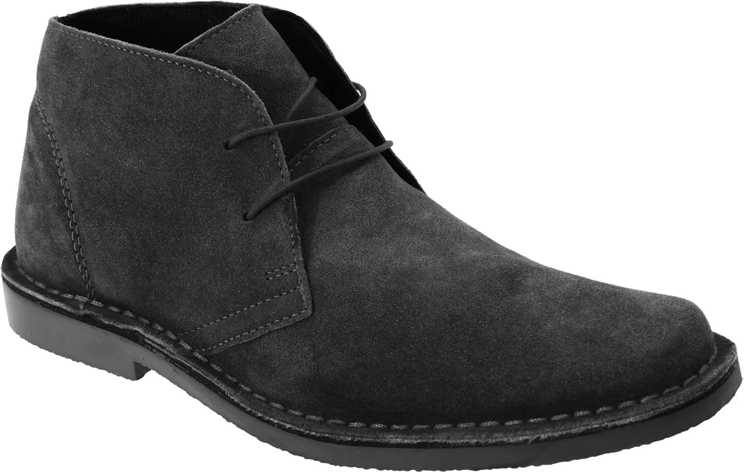 Roamers Mens Real Suede Classic Desert Boots