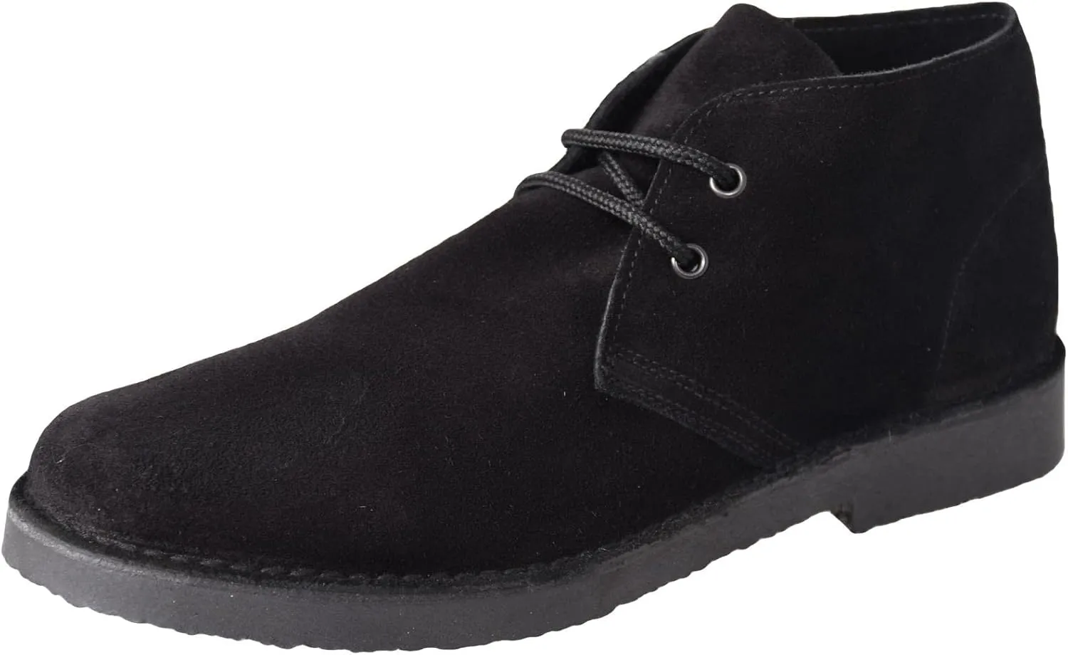Roamers Mens Real Suede Unlined Desert Boots