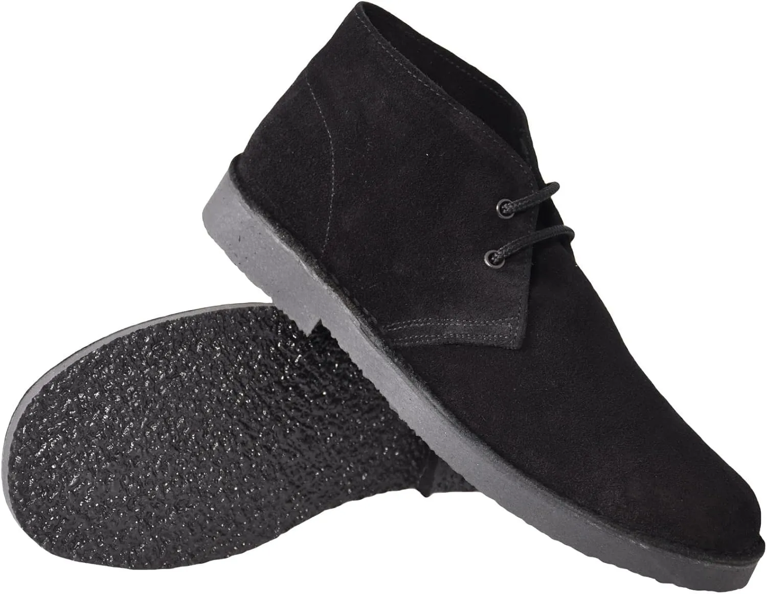 Roamers Mens Real Suede Unlined Desert Boots