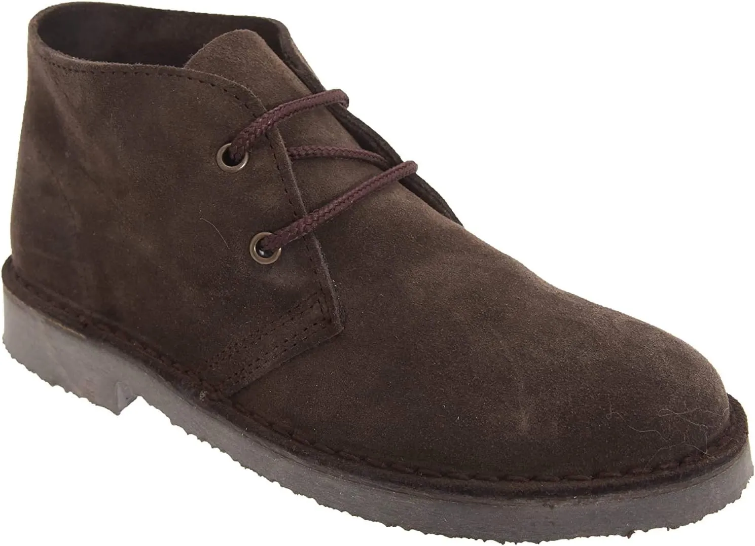 Roamers Mens Real Suede Unlined Desert Boots