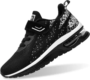 RomenSi Air Athletic Running Shoes for Boys Girls Lightweight Breathable Tennis Sports Kids Sneakers