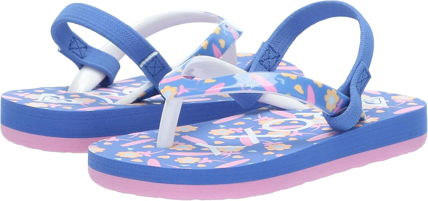 Roxy Women's Pebbles Sling Back Flip Flop Sandal