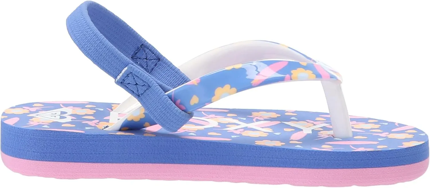 Roxy Women's Pebbles Sling Back Flip Flop Sandal