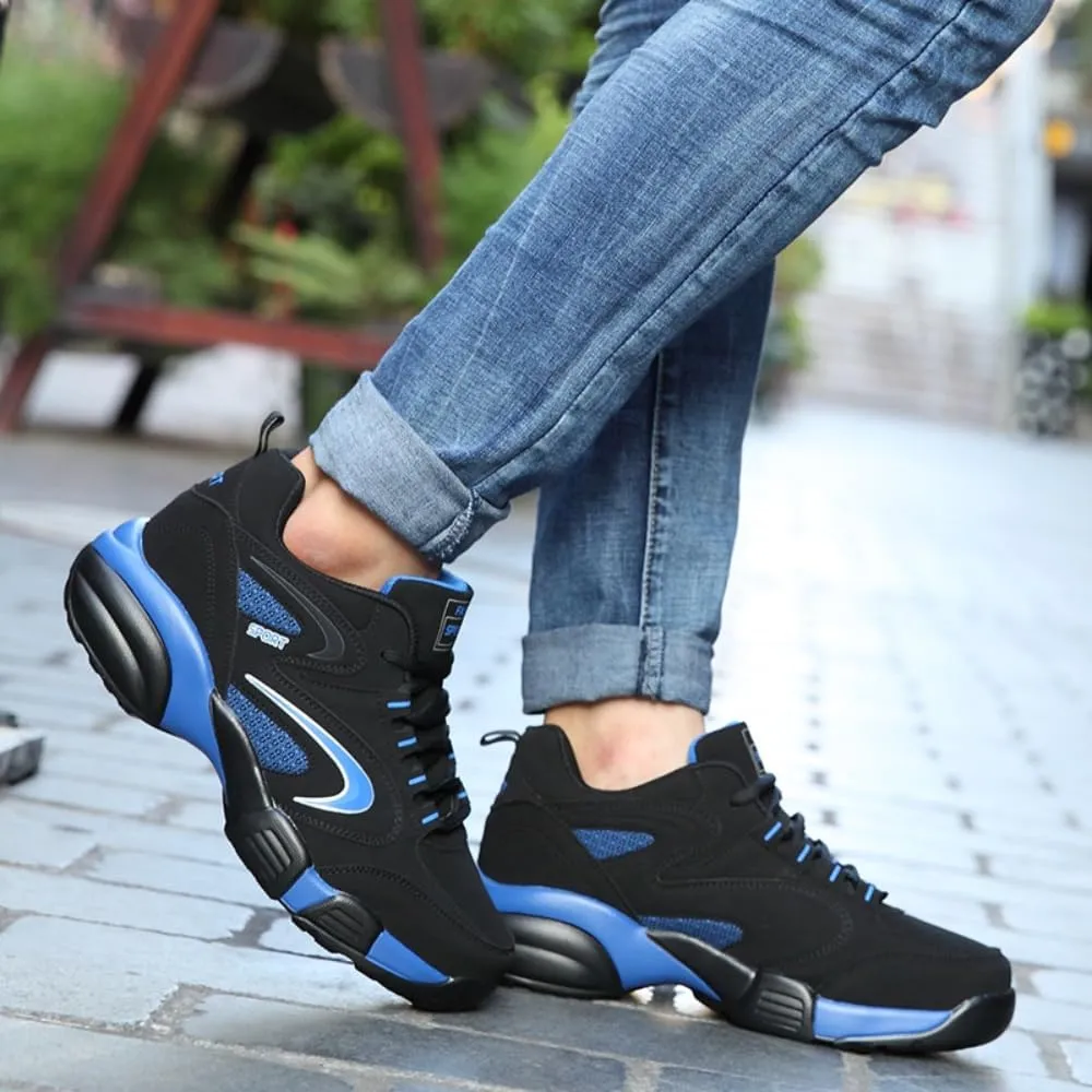 Running Sports Shoes for Men Breathable Walking Tennis Cross Training Shoes Lightweight Sneakers Outdoor Sneakers Comfort Athletic Shoes Casual Workout Footwear