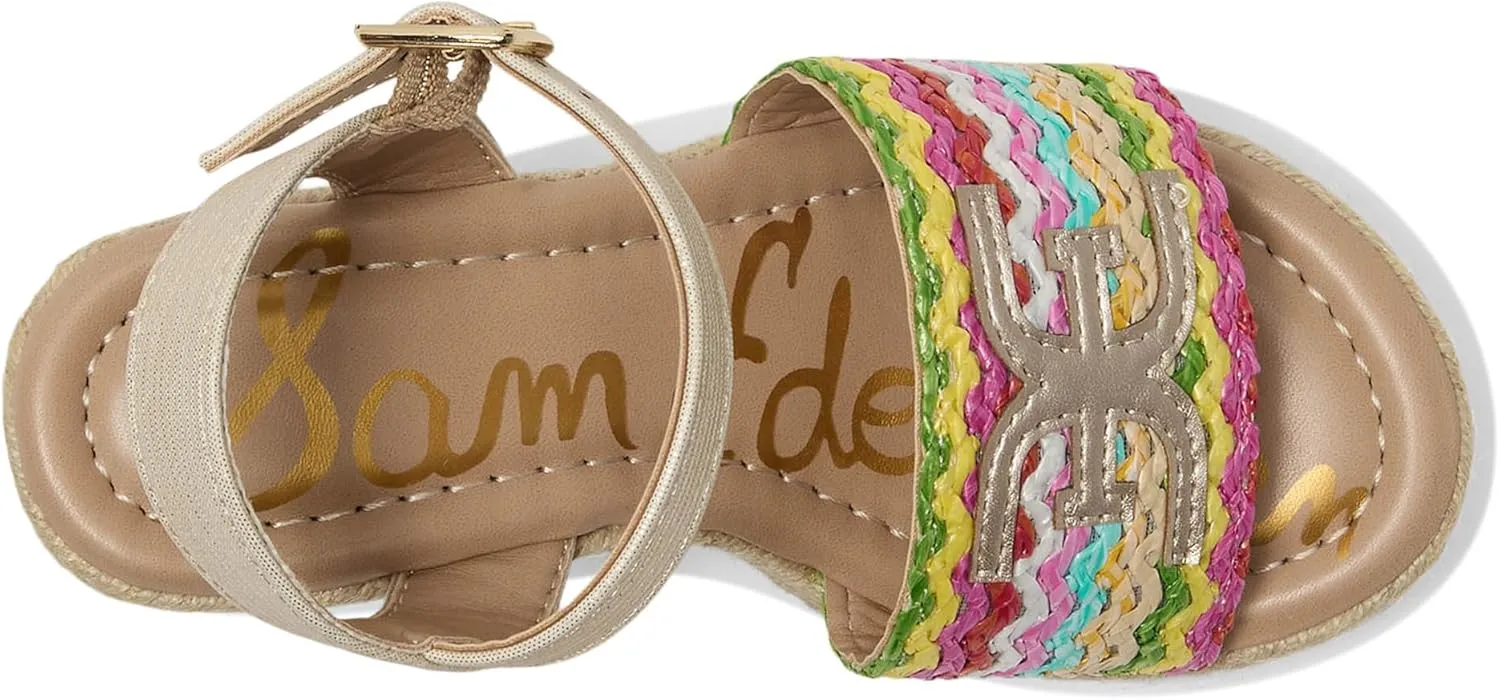 Sam Edelman Girl's Lucia Band (Little Big Kid) Espadrille Wedge Sandal