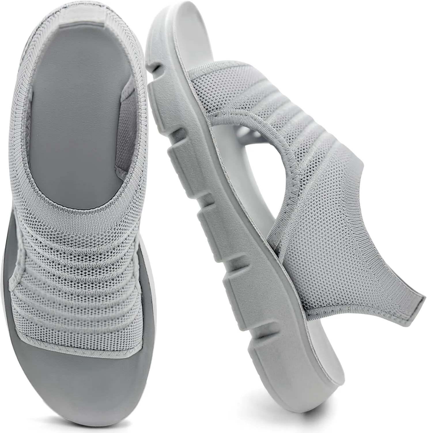 Sandals for Women 2025 Outdoor Hiking Walking Shoes Comfortable Summer Beach Ladies Flat Footwear
