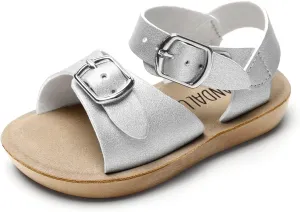SANDALUP Summer Sandals w Double Buckle for Toddler Girls/Boys