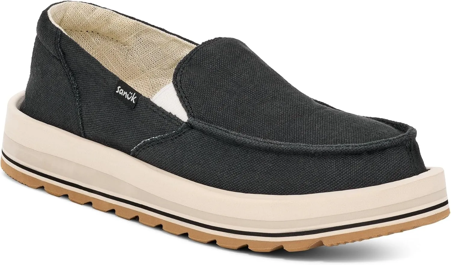 Sanuk Womens Donna Mesa Loafers | Womens Shoes | Slip On Shoes for Women | Women's Slip-on Loafers | Memory Foam Footbed