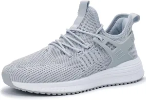 SDolphin Men's Running Shoes Sneakers - Tennis Workout Walking Gym Athletic Rubber Sole Breathable Comfortable Non Slip Fashion Shoes