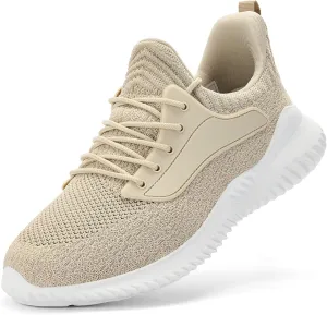 SDolphin Walking Shoes for Mens Sneakers - Slip on Athletic Running Tennis Shoes Comfortable Memory Foam Workout Gym Jogging Indoor Outdoor Lightweight Breathable Casual Sneakers