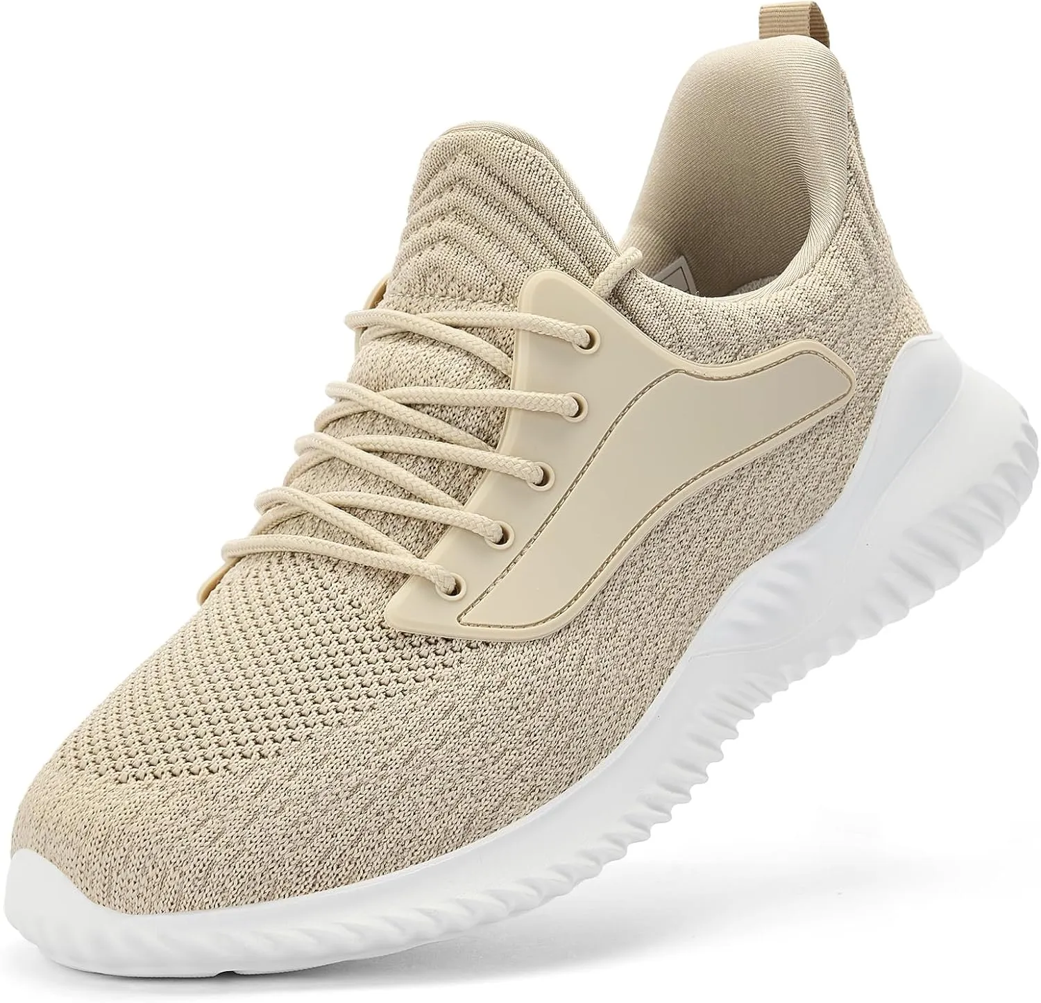SDolphin Walking Shoes for Mens Sneakers - Slip on Athletic Running Tennis Shoes Comfortable Memory Foam Workout Gym Jogging Indoor Outdoor Lightweight Breathable Casual Sneakers