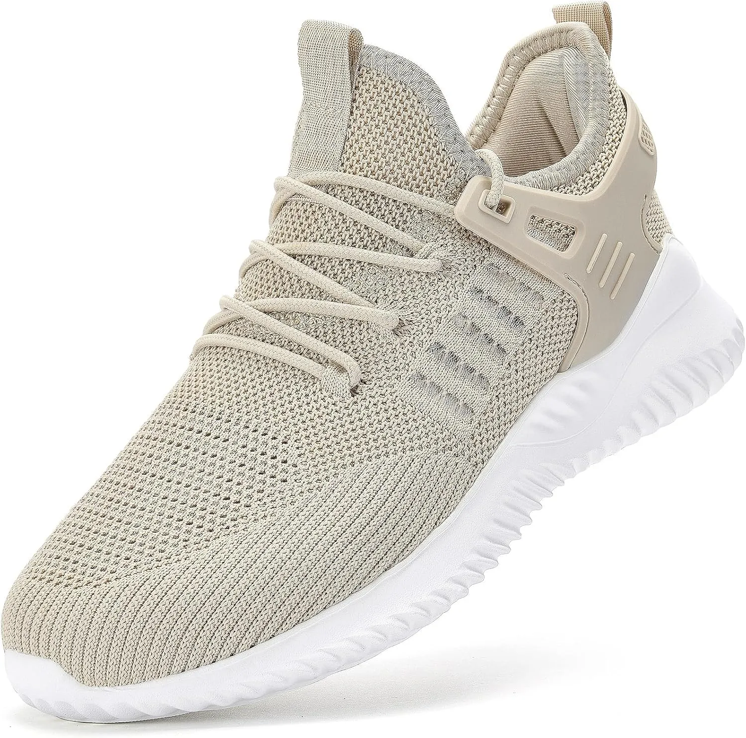 SDolphin Walking Shoes Mens Sneakers - Slip on Memory Foam Tennis Running Shoes for Athletic Workout Gym Jogging Lightweight Breathable Casual Sneakers
