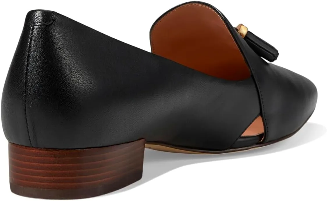 SHODENSE Women Tassel Loafer Flats Suede Slip On Pointed Closed Toe Flat Penny Loafers Dressy Ballerina Flats 4-11 M US