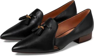 SHODENSE Women Tassel Loafer Flats Suede Slip On Pointed Closed Toe Flat Penny Loafers Dressy Ballerina Flats 4-11 M US