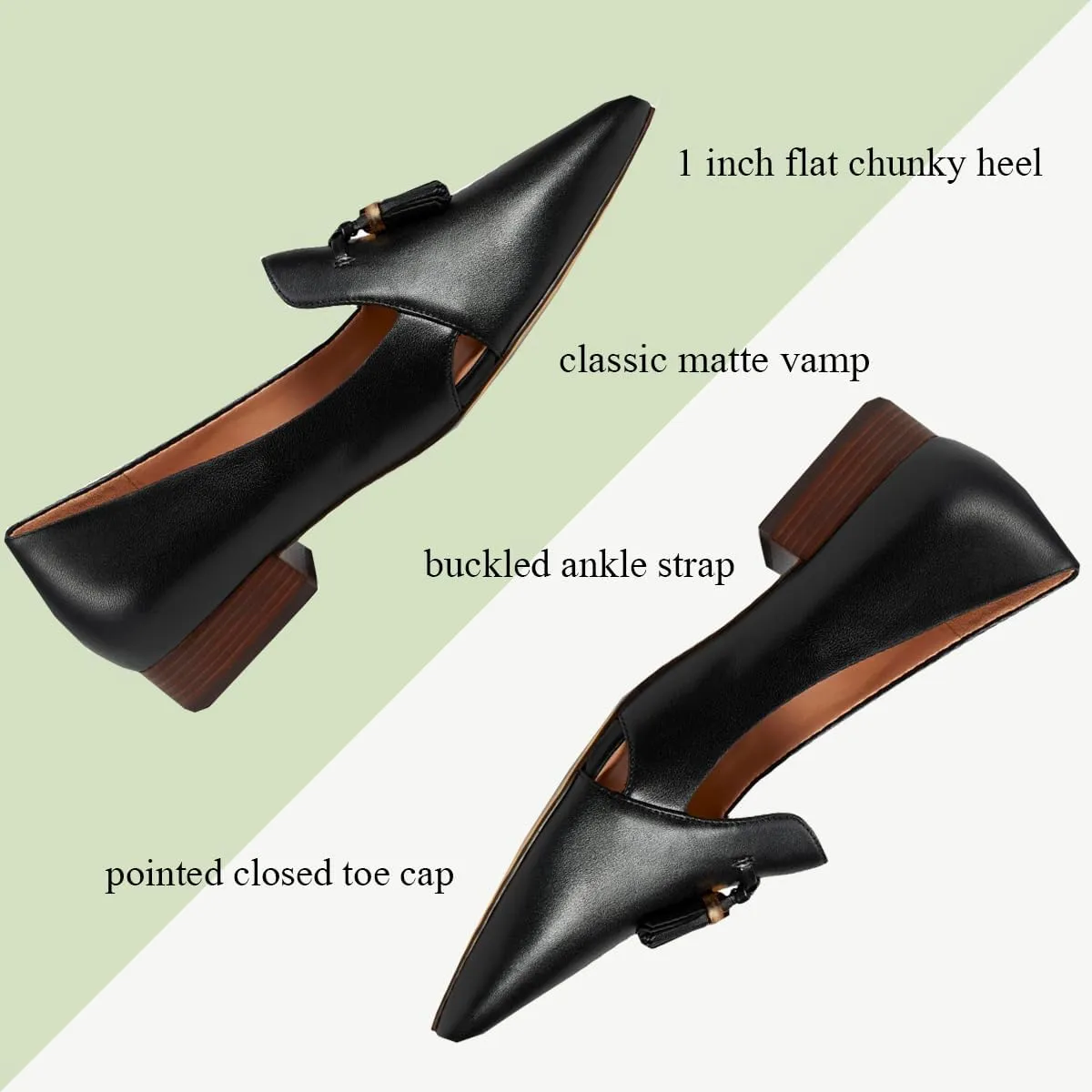 SHODENSE Women Tassel Loafer Flats Suede Slip On Pointed Closed Toe Flat Penny Loafers Dressy Ballerina Flats 4-11 M US