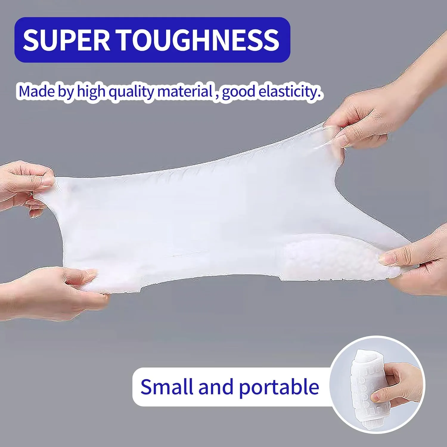 Shoe Covers Waterproof Rain Shoes Covers Reusable Foldable Rain Boots Slip Resistant Rubber Sole Overshoes Protectors for Cleaning Camping Travel Rain Galoshes with Buttons