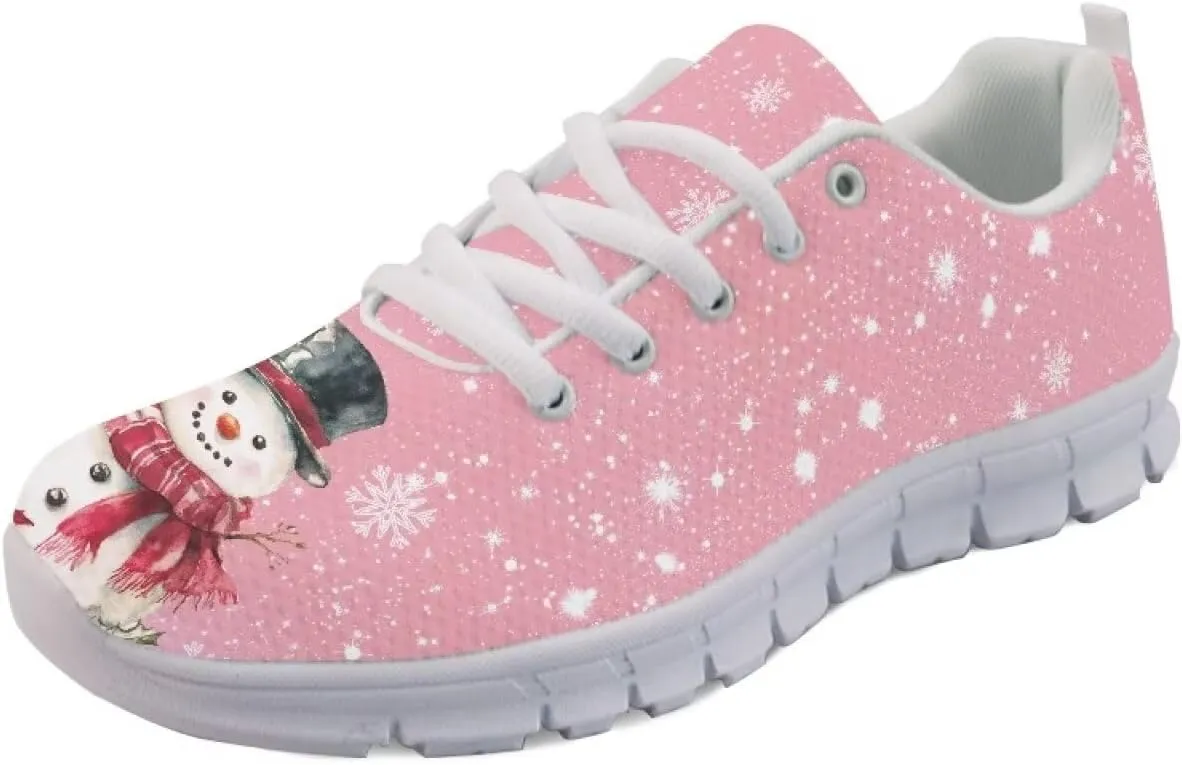 Shoes Women Cozy Casual Breathable Lightweight Athletic Sneakers Workout Lace-Up Exercise Shoes for Ladies US 5-12