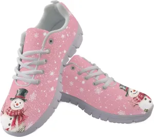 Shoes Women Cozy Casual Breathable Lightweight Athletic Sneakers Workout Lace-Up Exercise Shoes for Ladies US 5-12