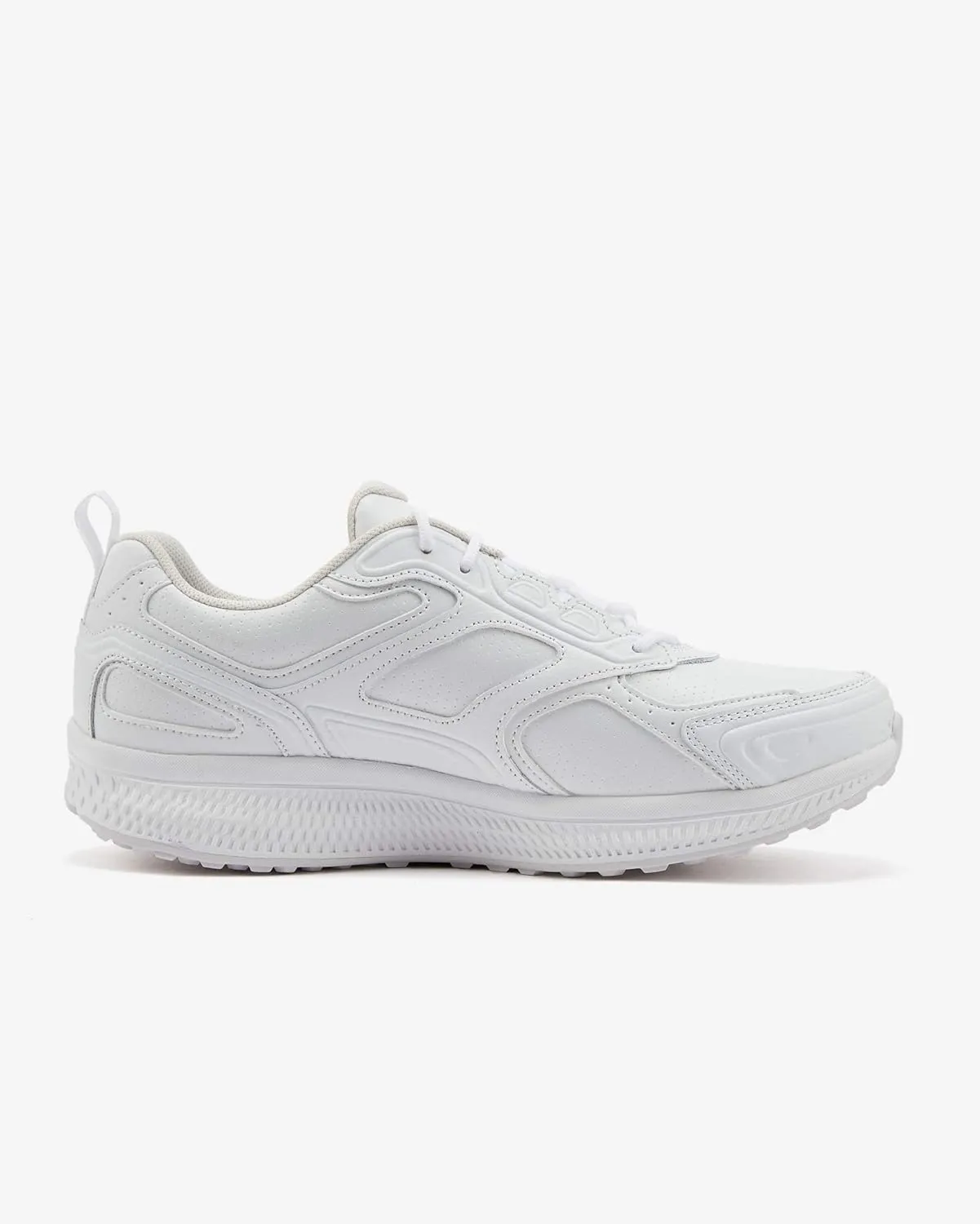 Skechers Men's Go Run Consistent Leather Cross training Tennis Shoe Sneaker with Air Cooled Foam