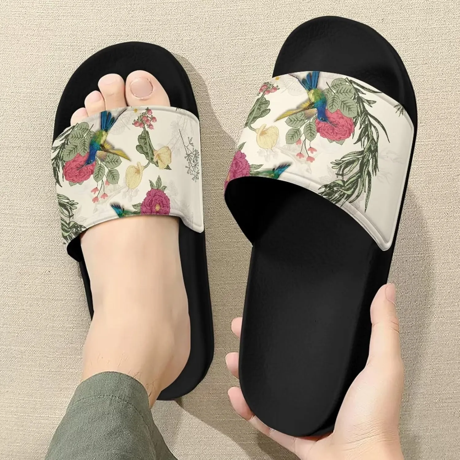 Slides For Women Pool and Beach Sandal Lady