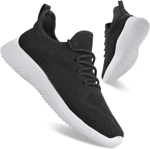 Slip On Sneakers for Women-Fashion Sneakers Walking Shoes Non Slip Lightweight Breathable Mesh Running Shoes Comfortable