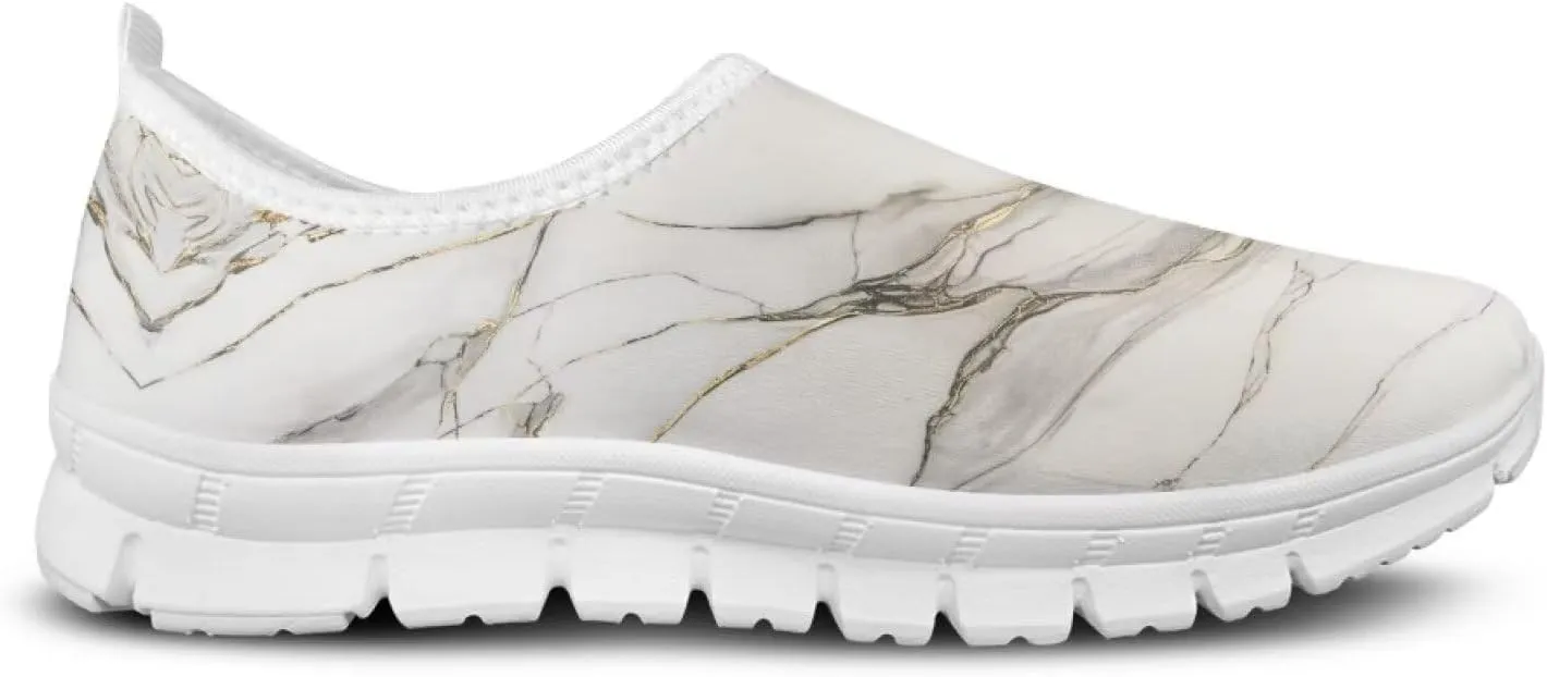 Slip On Tennis Shoes Various Styles Ultimate Comfort White