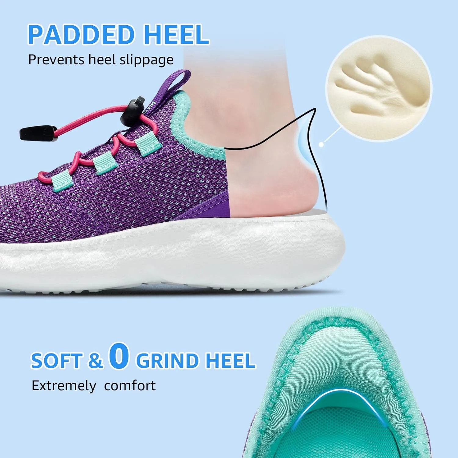 Sneakers for Girls Slip on Shoes Boys School Shoes