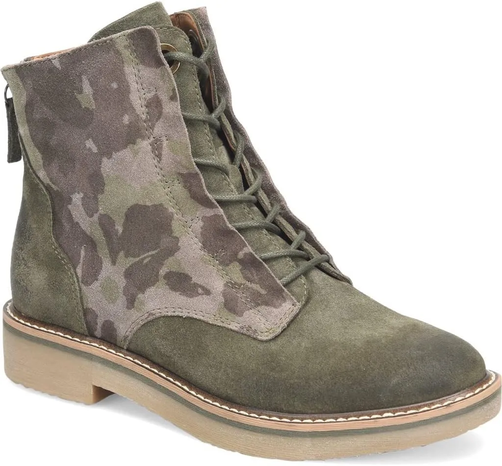 softspots Men's Renny Italian Suede Slip-Resistant Boots with Back Zipper