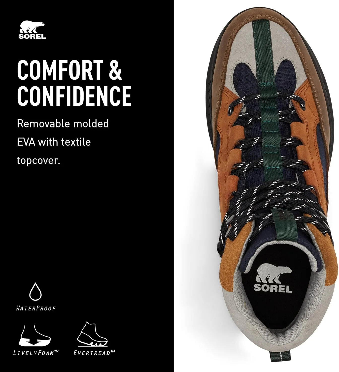 Sorel Men's Mac Hill Lite Rush Waterproof Boot
