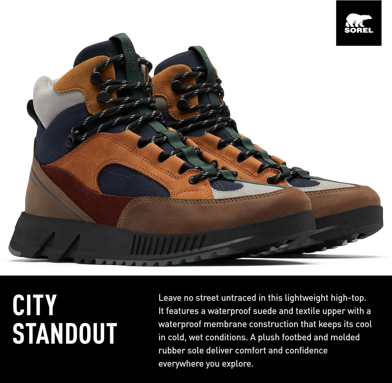 Sorel Men's Mac Hill Lite Rush Waterproof Boot