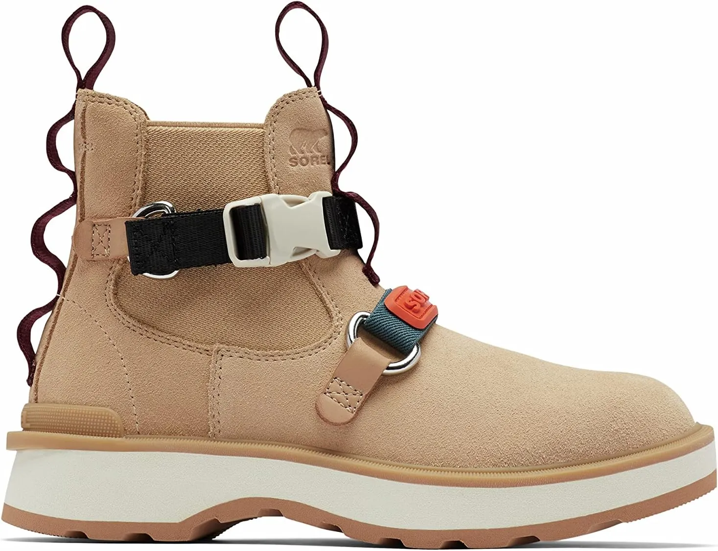 Sorel Women's Hi-Line EQ Chelsea Boot - Ceramic, Chalk