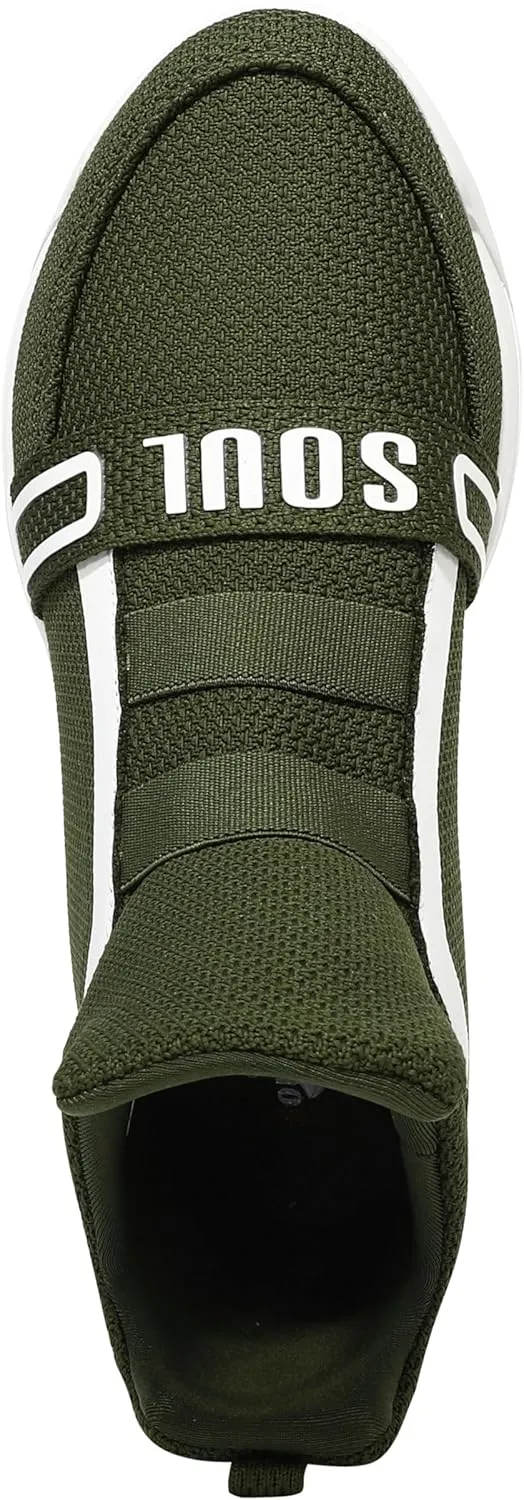 Soulsfeng High Top Running Shoes for Men Lightweight Breathable Mesh Walking Athletic Sneakers