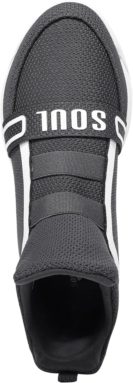 Soulsfeng High Top Running Shoes for Men Lightweight Breathable Mesh Walking Athletic Sneakers